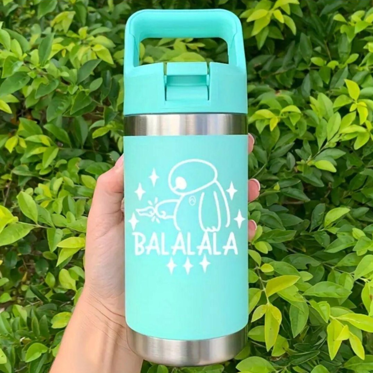 ベイマックス　ステッカー　耐水性　白色　車　ディズニー　Disney　ホワイト　カー用品　窓　防水シール　スーツケース_画像2