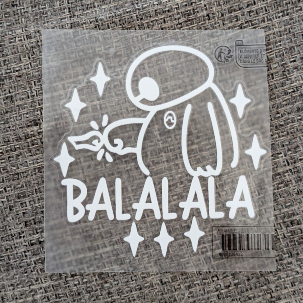 ベイマックス　ステッカー　耐水性　白色　車　ディズニー　Disney　ホワイト　カー用品　窓　防水シール　スーツケース_画像5