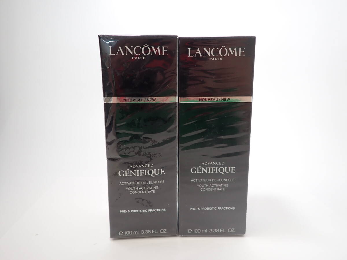 未使用 1円~☆LANCOME ランコム ジェニフィック アドバンスト 美容液 100ml 2本セット コスメ 美容 基礎化粧/品1113-3000_画像2