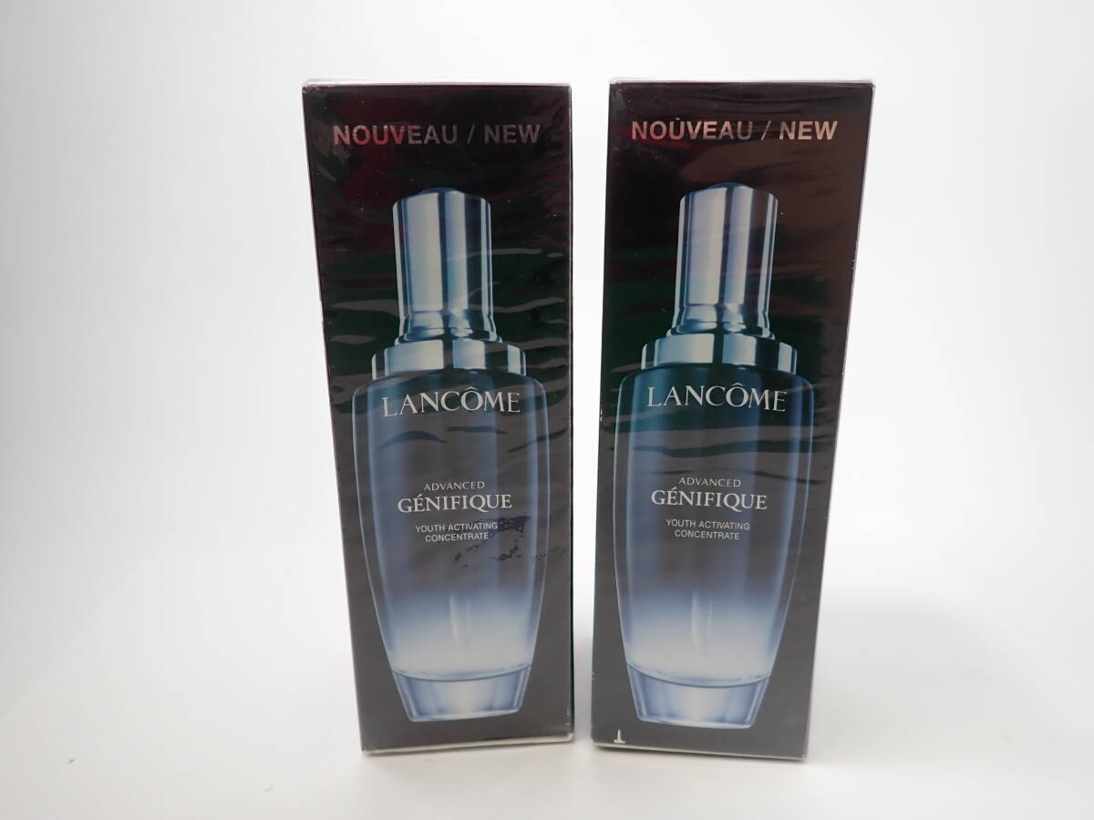 未使用 1円~☆LANCOME ランコム ジェニフィック アドバンスト 美容液 100ml 2本セット コスメ 美容 基礎化粧/品1113-3000_画像1