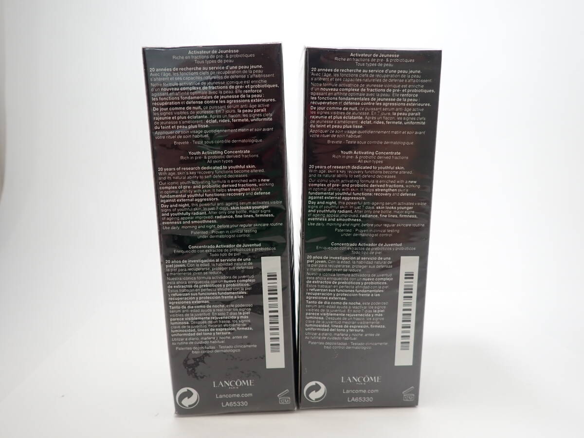 未使用 1円~☆LANCOME ランコム ジェニフィック アドバンスト 美容液 100ml 2本セット コスメ 美容 基礎化粧/品1113-3000_画像4