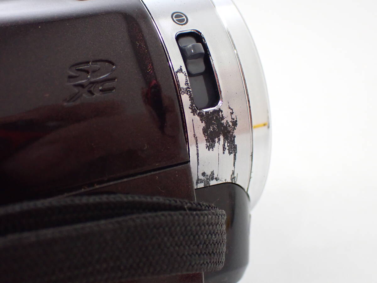 通電確認済 1円～☆JVC KENWOOD ケンウッド Everio エブリオ GZ-E225-T デジタルビデオカメラ/角115-1000_画像9