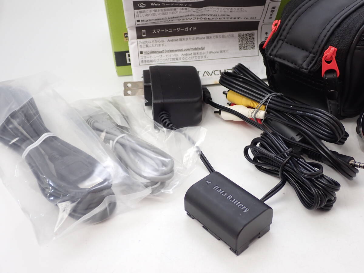 通電確認済 1円～☆JVC KENWOOD ケンウッド Everio エブリオ GZ-E225-T デジタルビデオカメラ/角115-1000_画像10