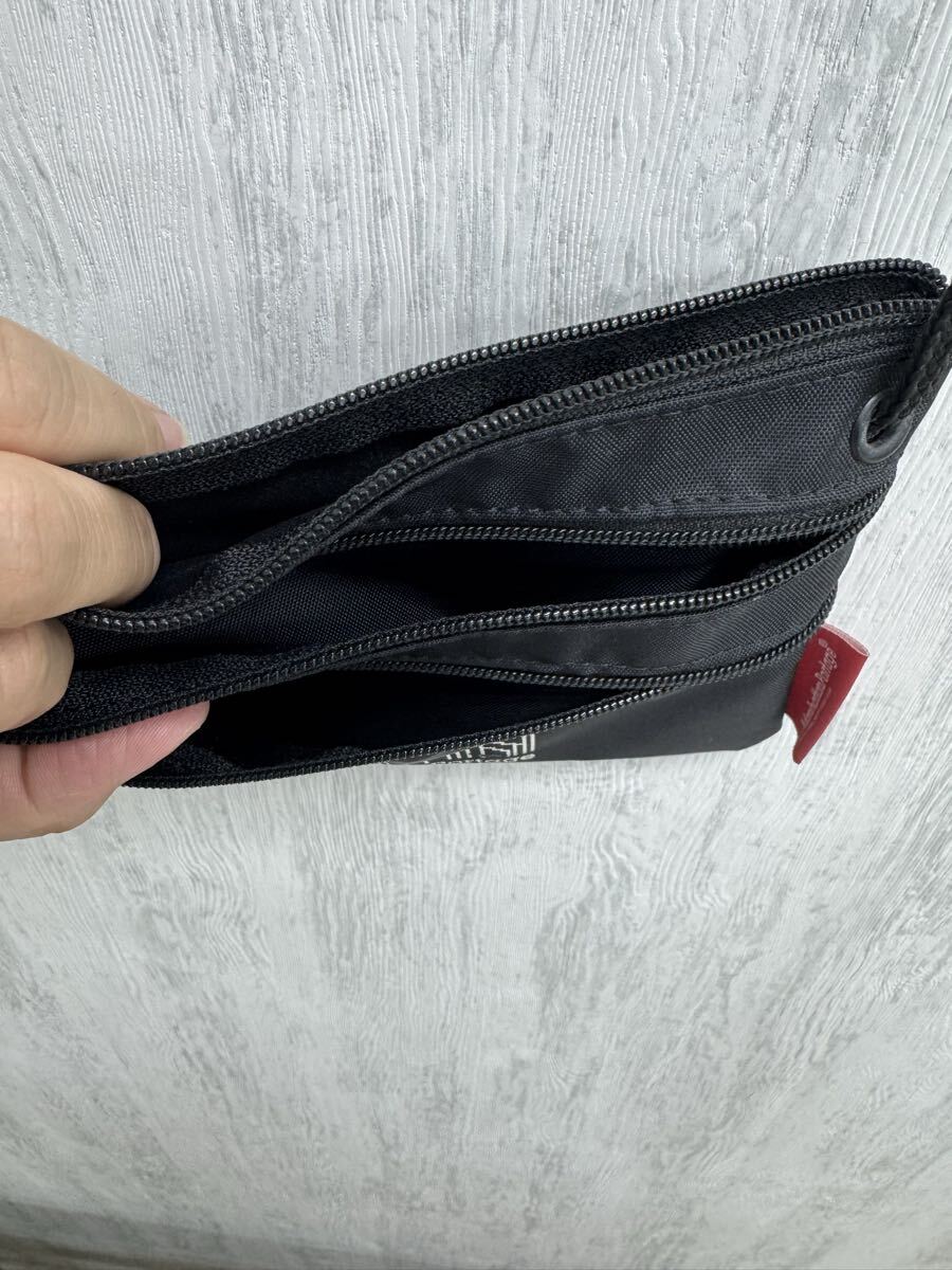 Manhattan Portage マンハッタンポーテージ ショルダーバッグ ミニ サコッシュ 黒 斜め掛け_画像6