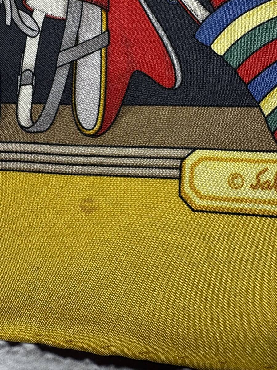 Ferragamo шелк шарф w2925-1111-④-②