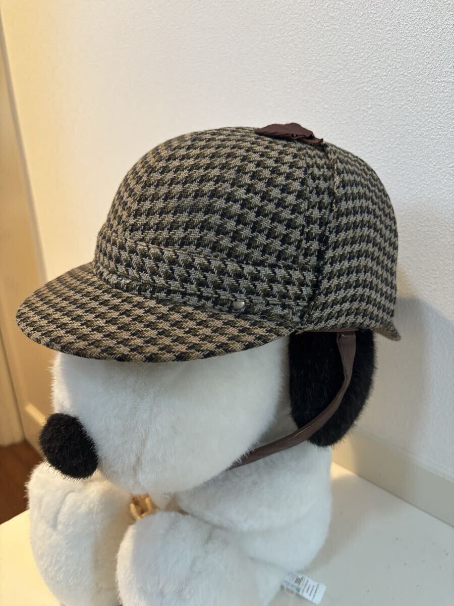  Vintage Британия Everoak ever дуб Dias to- машина шапочка type шлем твид размер 7-1/2 61 M?