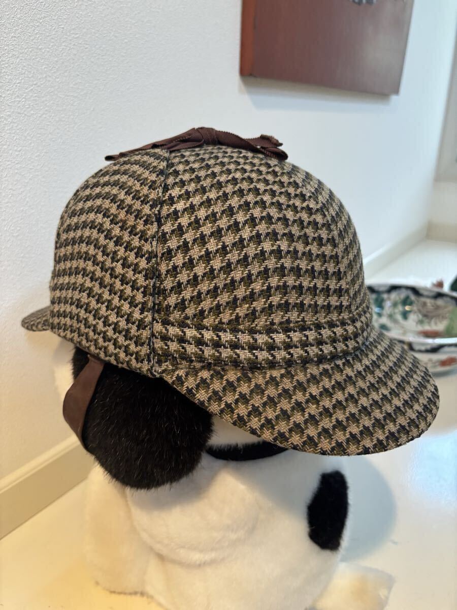  Vintage Британия Everoak ever дуб Dias to- машина шапочка type шлем твид размер 7-1/2 61 M?