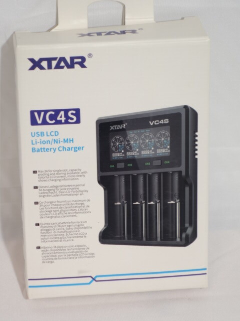 XTAR VC4S USB зарядное устройство Li-ion*Ni-MH соответствует