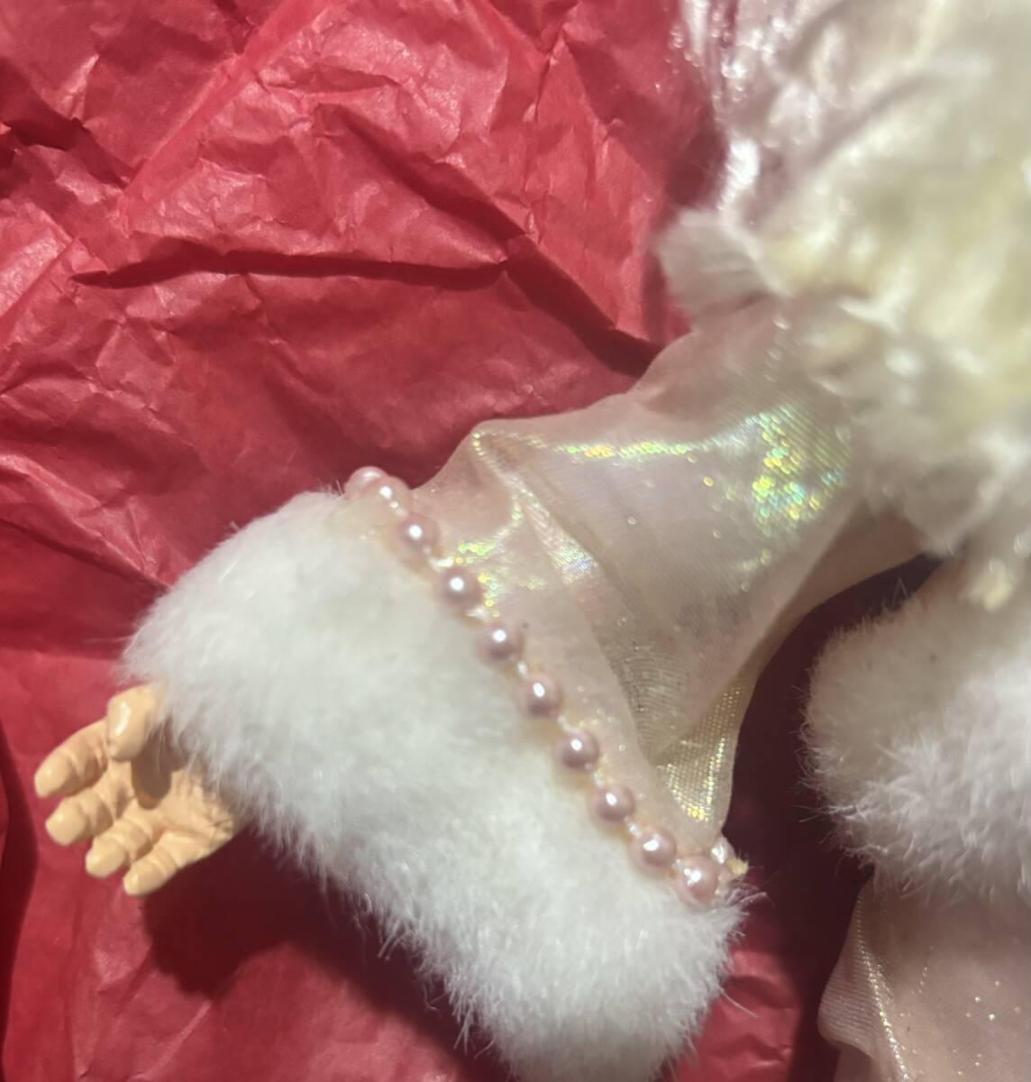 ローズ　クリスマス　リアル　サンタクロース　ピンクS 新品同様に近し_画像3