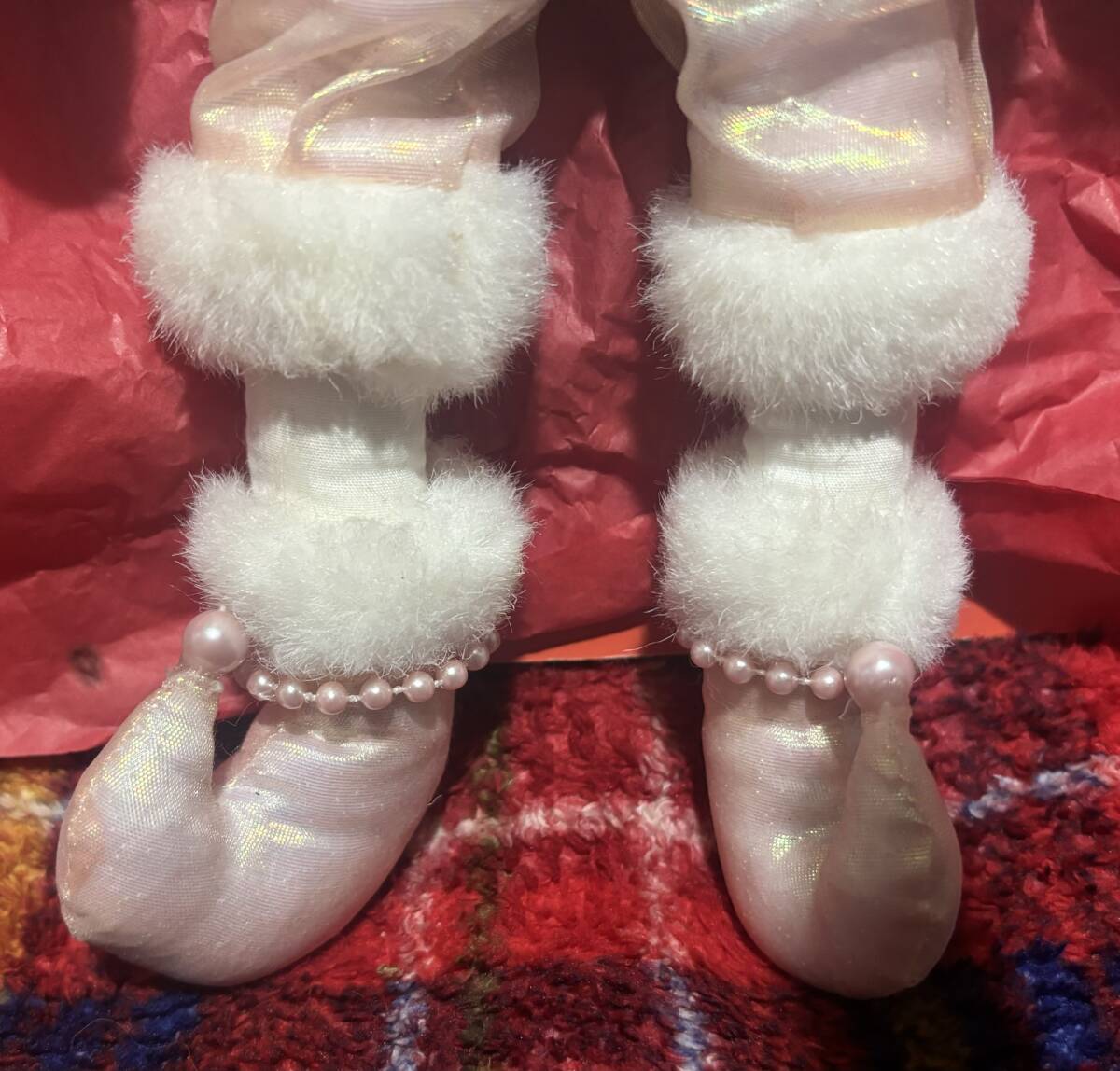 ローズ　クリスマス　リアル　サンタクロース　ピンクS 新品同様に近し_画像4