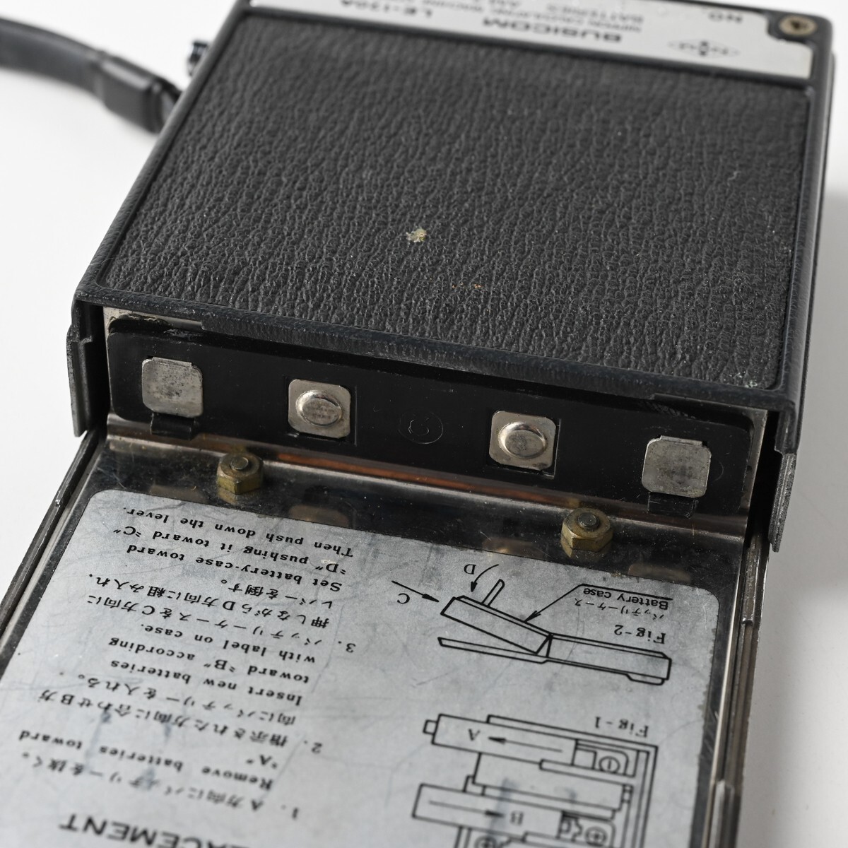 当時物 BUSICOM LE-120A 世界初の小型電卓 動作確認済 HANDY-LE 1971年発売 ビジコン ポケット電卓 ハンディ ポータブル 精密機器 計算機器_画像9