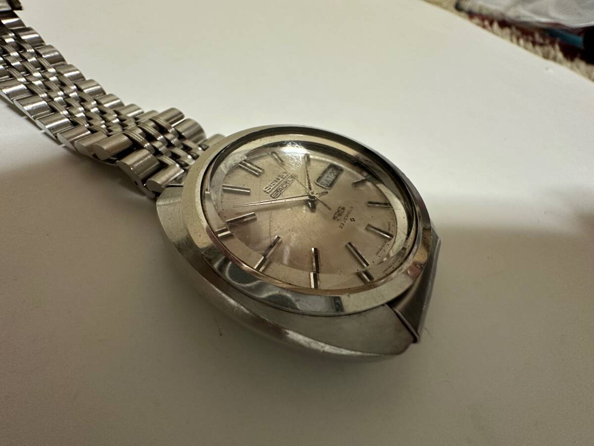 USED SEIKO セイコー5 アクタス 23石 自動巻き_画像4