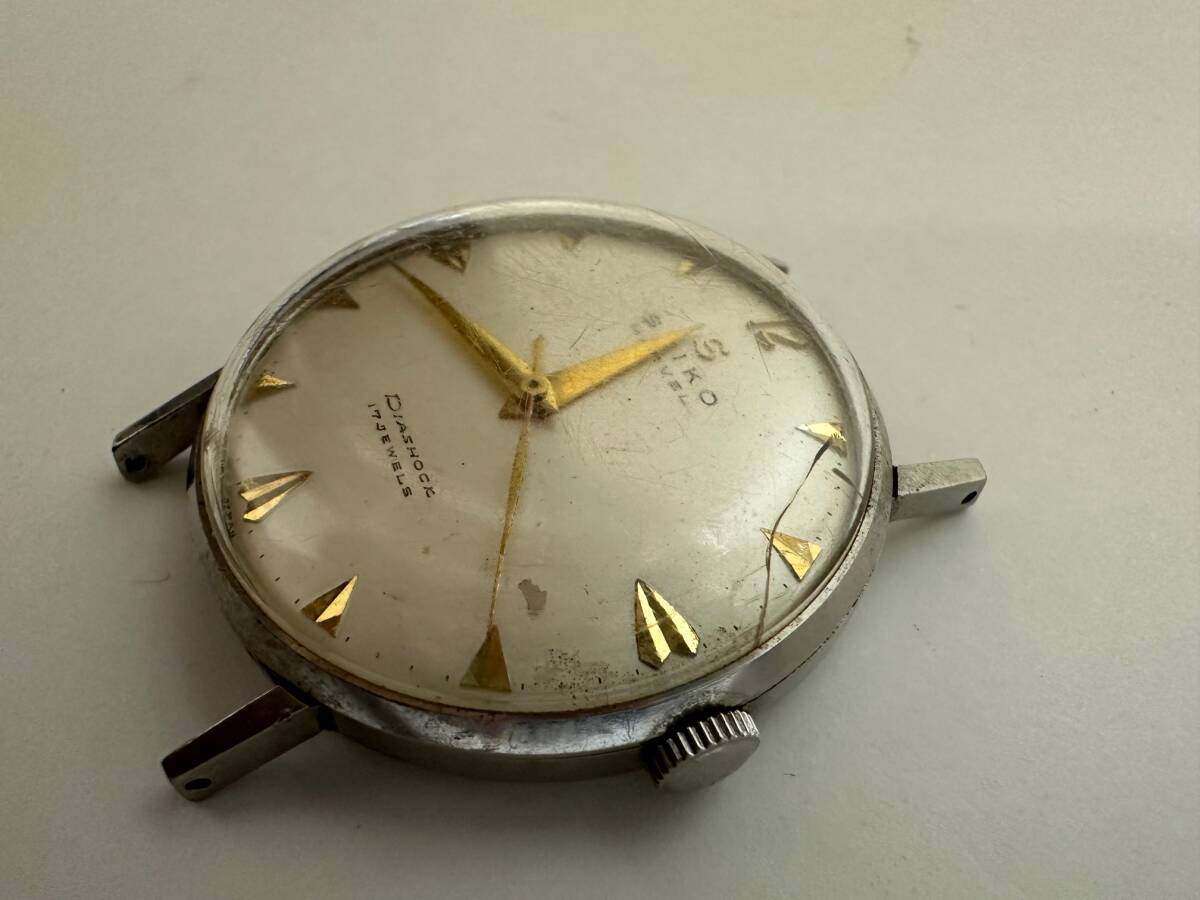 希少文字盤 USED SEIKO セイコー マーベル 17石 手巻き　_画像2