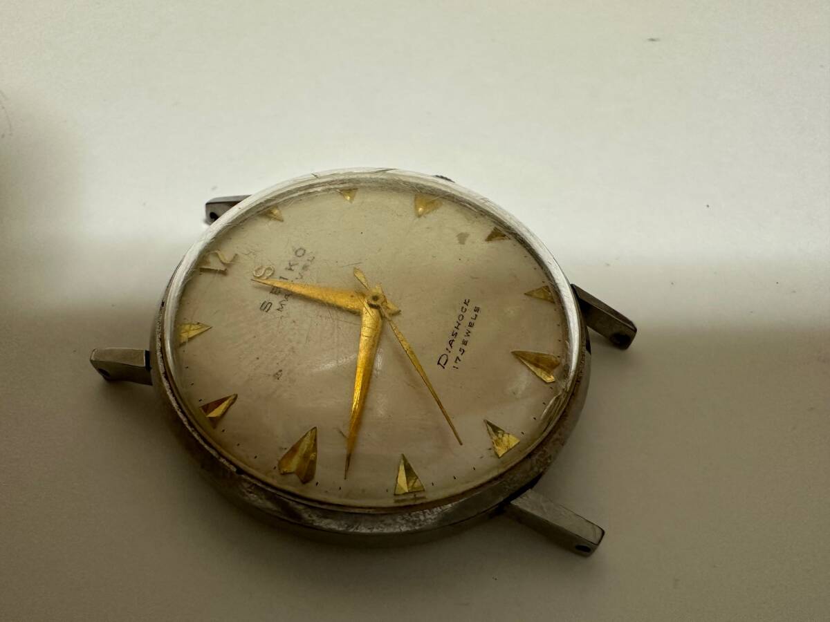 希少文字盤 USED SEIKO セイコー マーベル 17石 手巻き　_画像3