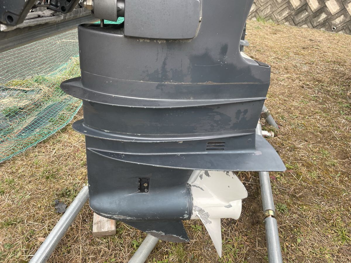 ★ YAMAHA 90馬力船外機　単体　ULトランサム　ジャンクベース　部品取り_画像4