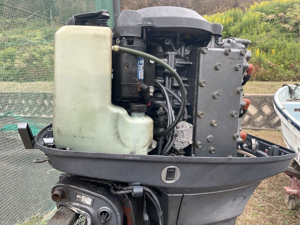 ★ YAMAHA 90馬力船外機　単体　ULトランサム　ジャンクベース　部品取り_画像5