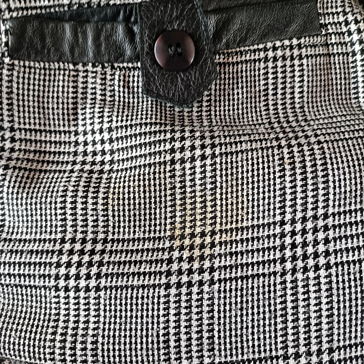 90s GIORGIO ARMANI LE COLLEZIONI ジョルジオアルマーニ レザーブルゾン ゴートスキン archive アーカイブ _画像8