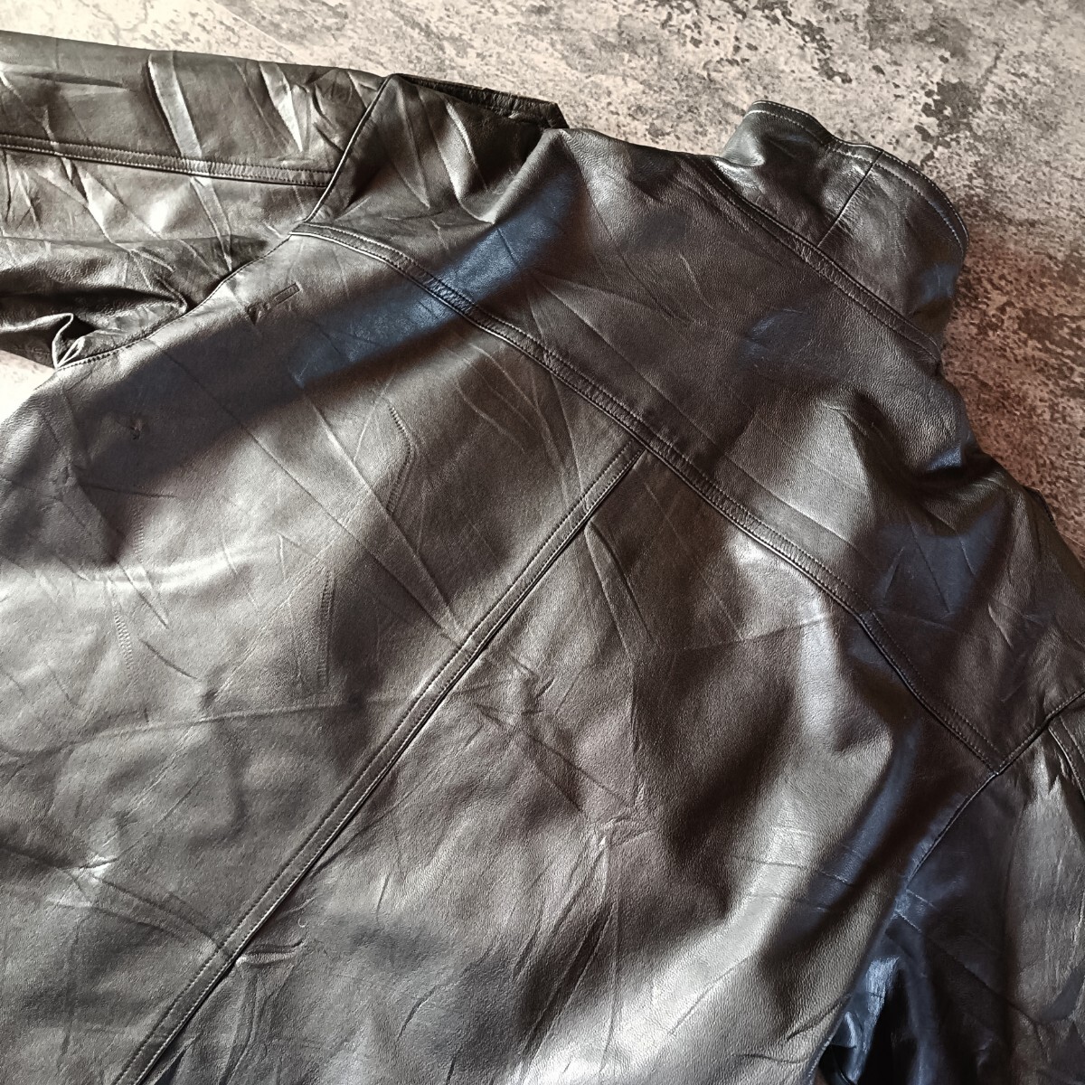 80s 90s フランス製 MARITHE FRANCOIS FIRBAUD マリテフランソワジルボー レザージャケット アーカイブ archive_画像5