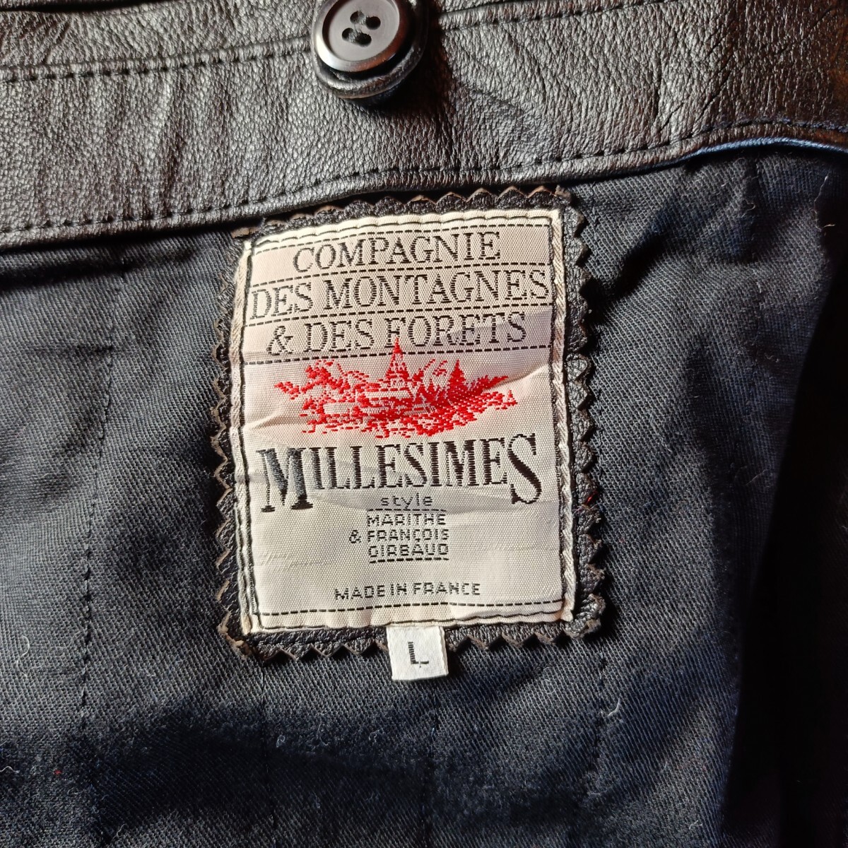 80s 90s フランス製 MARITHE FRANCOIS FIRBAUD マリテフランソワジルボー レザージャケット アーカイブ archive_画像10