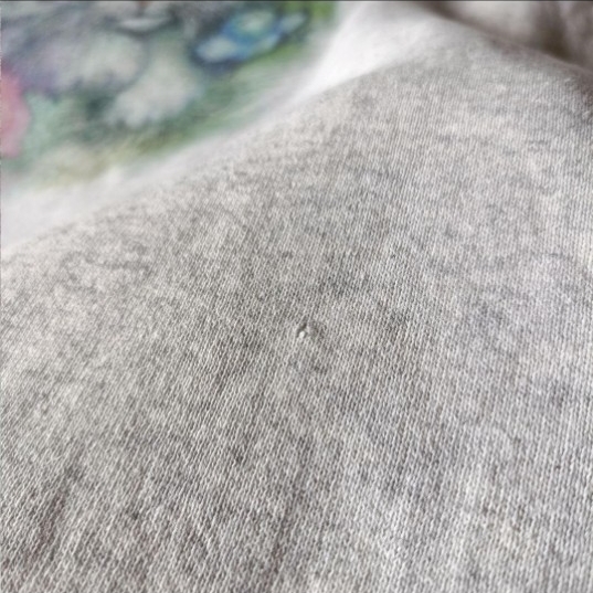 90s USA製 アメリカ製 猫プリント ラグランスウェット_画像4