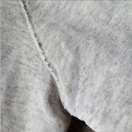 90s USA製 アメリカ製 猫プリント ラグランスウェット_画像7