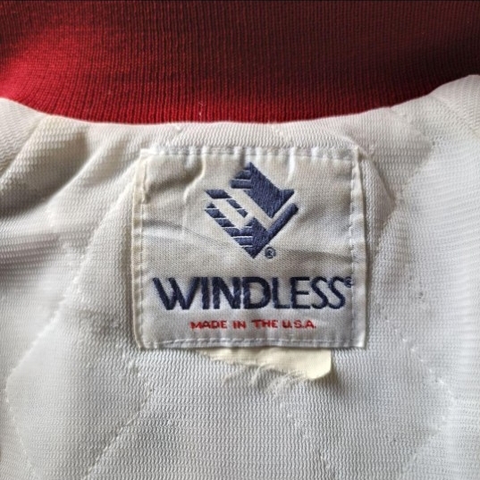 80s USA製 アメリカ製 WINDLESS デビルプリント スタジャン_画像10
