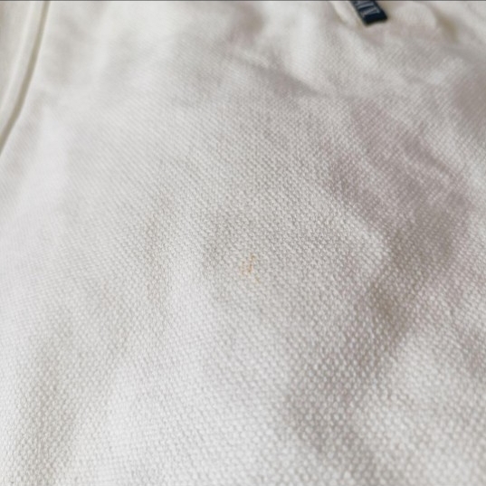 古着 70s 80s ユーロ フランス QUAI トグルデザイン コットンジャケット カバーオール_画像6