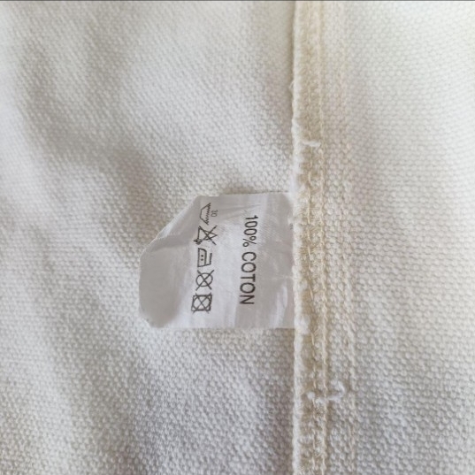 古着 70s 80s ユーロ フランス QUAI トグルデザイン コットンジャケット カバーオール_画像10