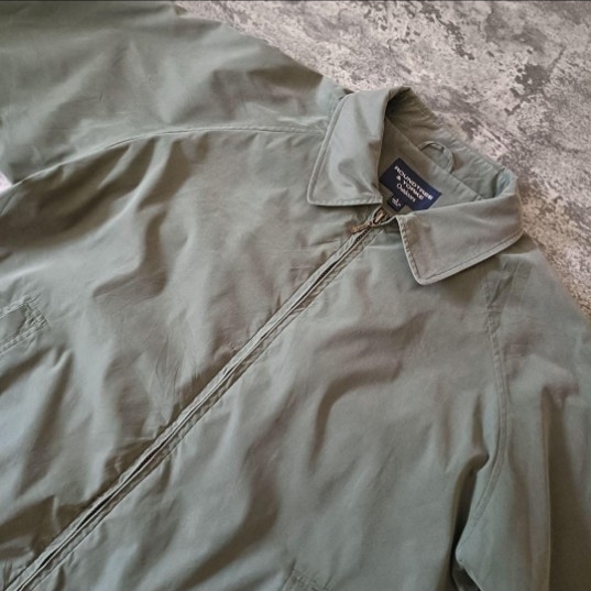 古着 00s ROUNDTREE＆YORKE ジップアップ ラグランブルゾン_画像3