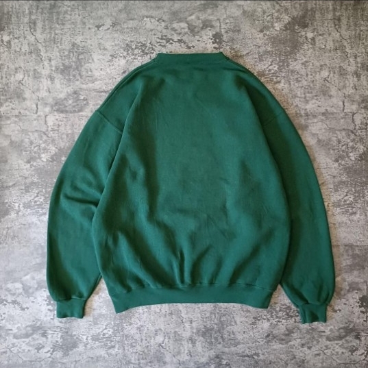 90s USA製 アメリカ製 SANTEE ラオス モン族 ワッペン スウェット_画像2