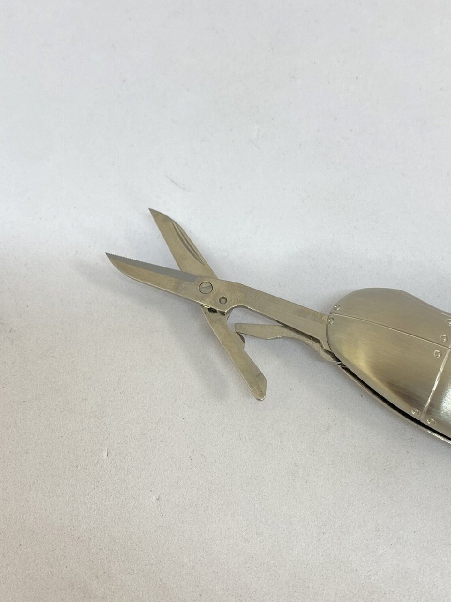 キングラム[03]ティファニー TIFFANY＆Co. ストリーメリカ マルチツール ウェンガーナイフ ステンレス 美品【送料無料】9210_画像9