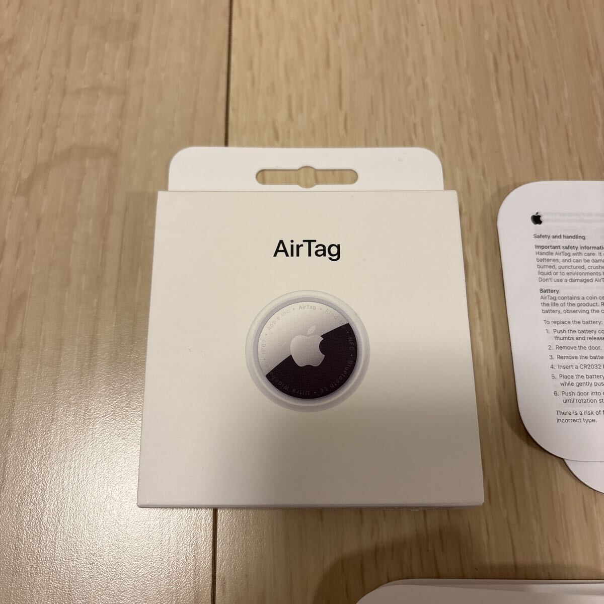 Apple AirTag утерян предотвращение бирка класть .. предотвращение водостойкий пыленепроницаемый iPhone/iPad[ искать ] сеть соответствует CR2032 монета type аккумулятор новый товар не использовался 