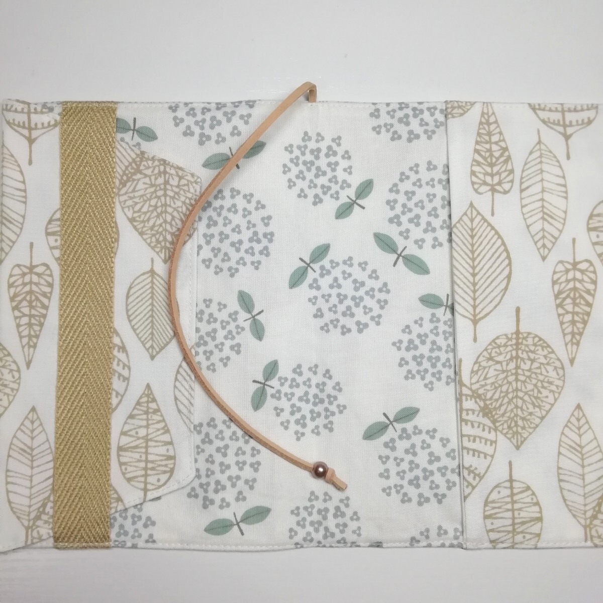 botanikaru* простой leaf * ручная работа * обложка для книги ( библиотека книга@ для )