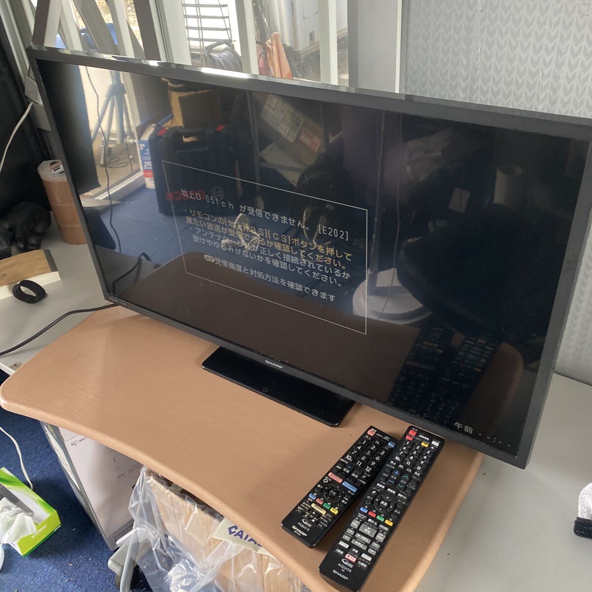SHARP AQUOS 液晶テレビ 32インチ2T-C32DE2022年製動作okリモコン付きシャープアクオス_画像4