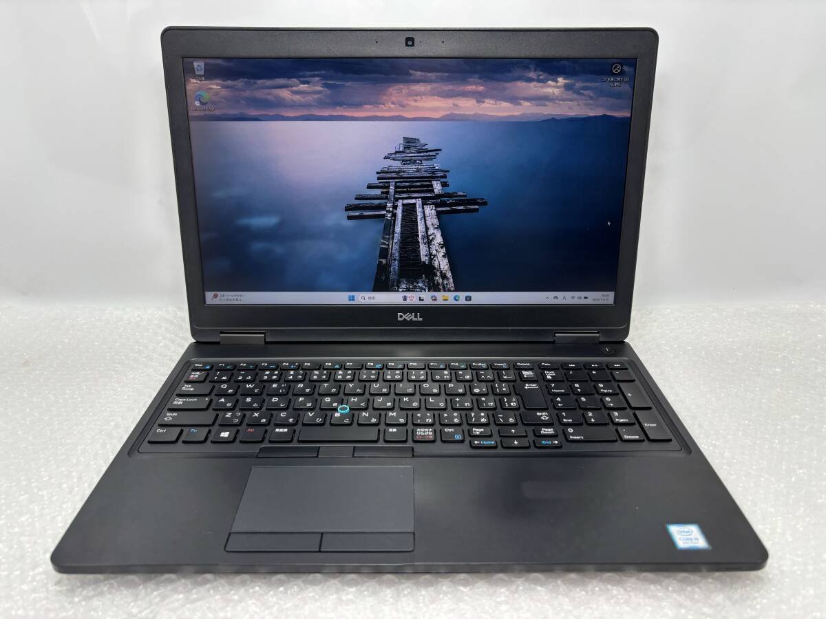 i5第8世代 DELL Latitude 5590/i5-8350U 1.6Ghz/8GB/SSD 128GB/カメラ/無線/BLUETOOTH/1920x1080/15.6インチ/Windows11 中古動作品01_画像1