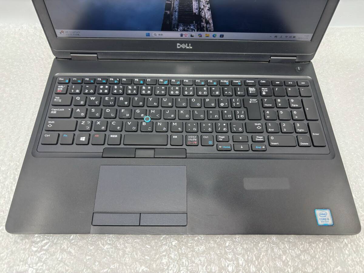 i5第8世代 DELL Latitude 5590/i5-8350U 1.6Ghz/8GB/SSD 128GB/カメラ/無線/BLUETOOTH/1920x1080/15.6インチ/Windows11 中古動作品01_画像5