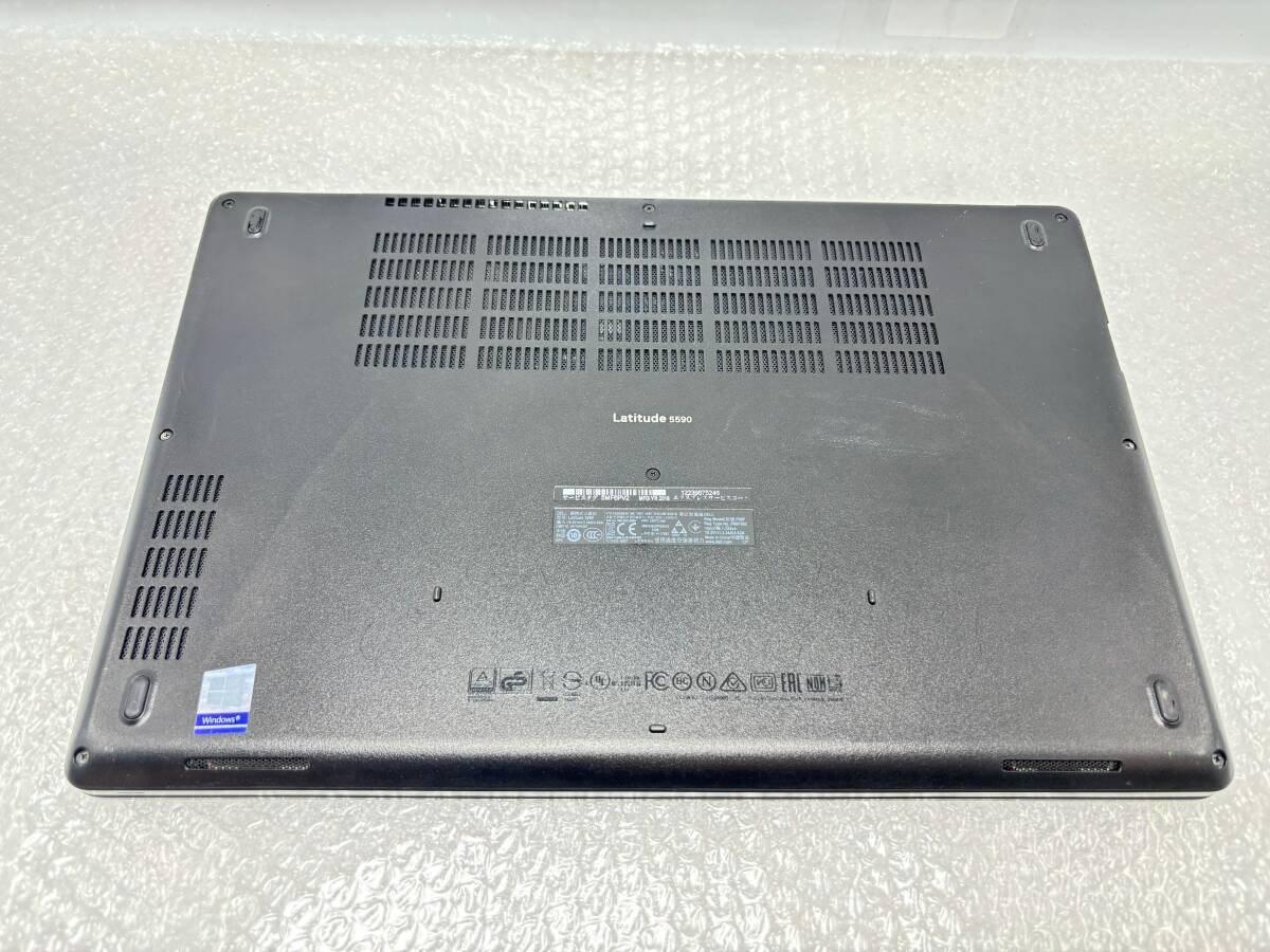 i5第8世代 DELL Latitude 5590/i5-8350U 1.6Ghz/8GB/SSD 128GB/カメラ/無線/BLUETOOTH/1920x1080/15.6インチ/Windows11 中古動作品01_画像9