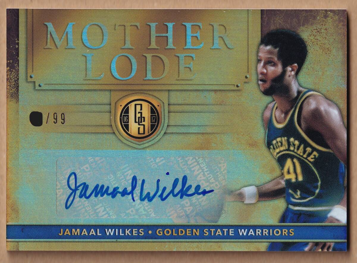 [NBA]JAMAAL WILKES автограф автограф карта 99 листов ограничение 2016-2017 PANINI GOLD STANDARD BASKETBALL AUTOGRAPH CARD[AUTO]