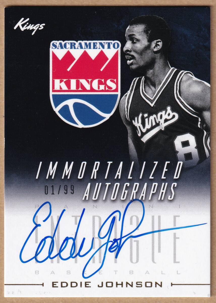 [NBA]EDDIE JOHNSON автограф автограф карта 99 листов ограничение 1st# 2013-2014 PANINI INTRIGUE BASKETBALL AUTOGRAPH CARD[AUTO]