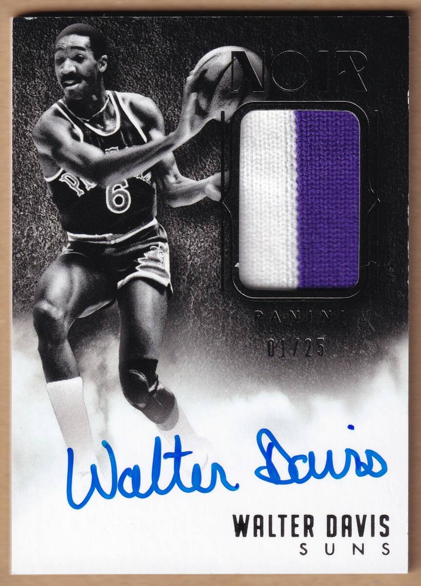 [NBA]WALTER DAVIS автограф автограф карта 25 листов ограничение 1st# 2014-2015 PANINI NOIR BASKETBALL AUTOGRAPHED PATCH CARD[AUTO]