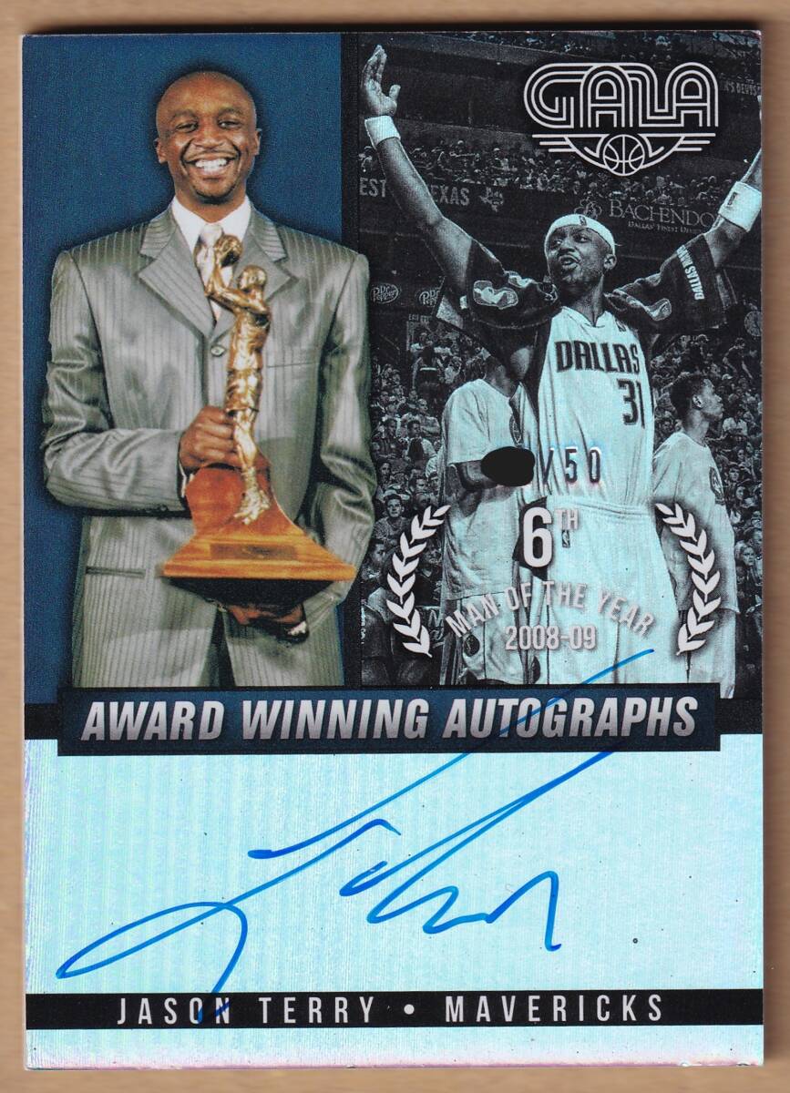 [NBA]JASON TERRY автограф автограф карта 50 листов ограничение 2014-2015 PANINI GALA BASKETBALL AUTOGRAPH CARD[AUTO]
