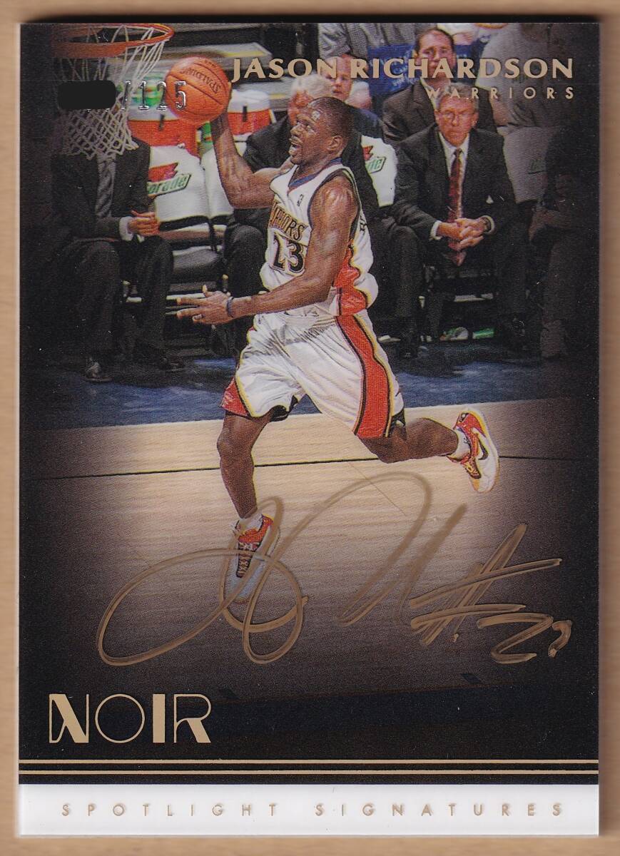 [NBA]JASON RICHARDSON автограф автограф карта 125 листов ограничение 2019-2020 PANINI NOIR BASKETBALL AUTOGRAPH CARD[AUTO]