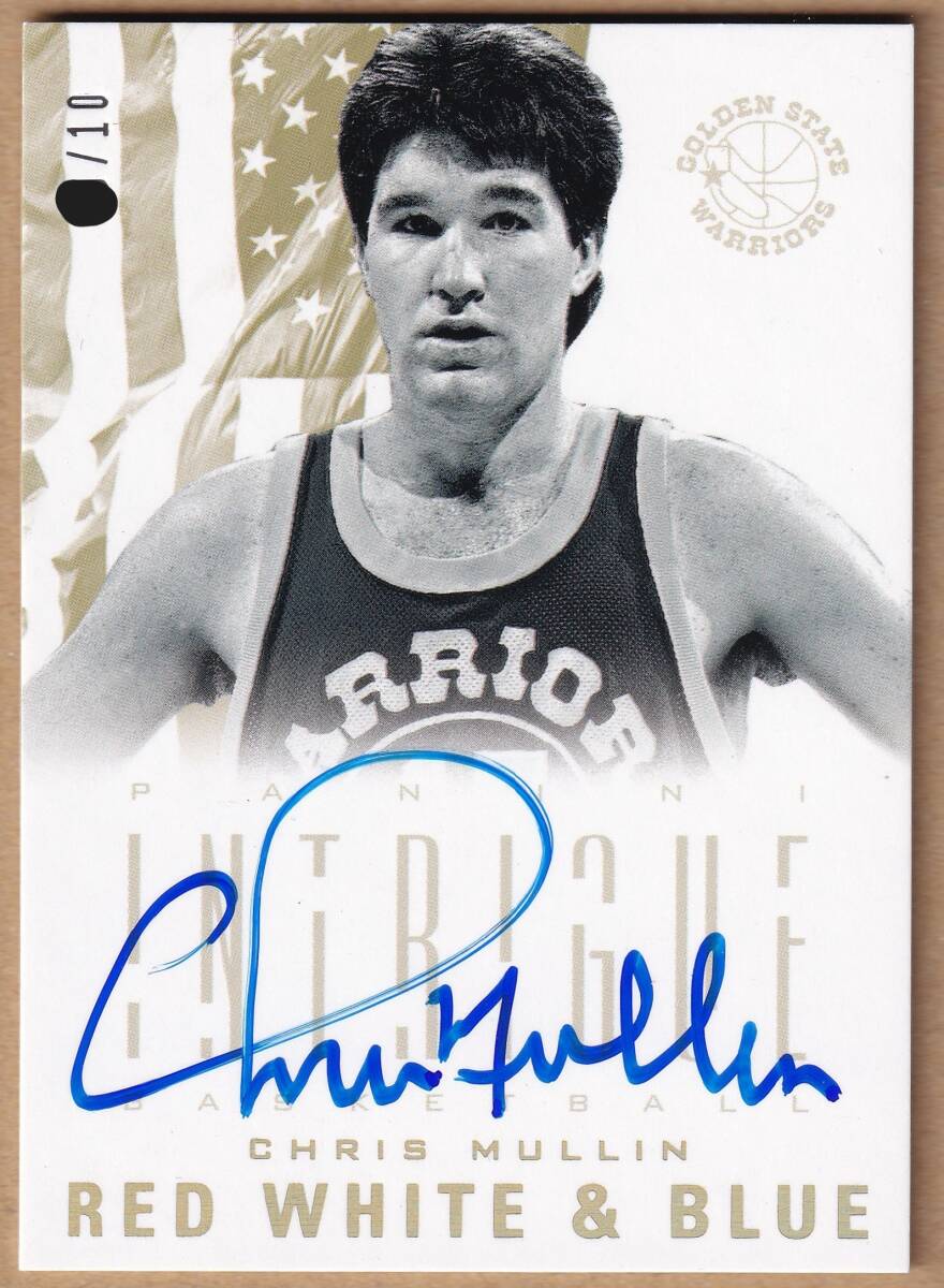 [NBA]CHRIS MULLIN автограф автограф карта 10 листов ограничение 2012-2013 PANINI INTRIGUE BASKETBALL AUTOGRAPH CARD[AUTO]