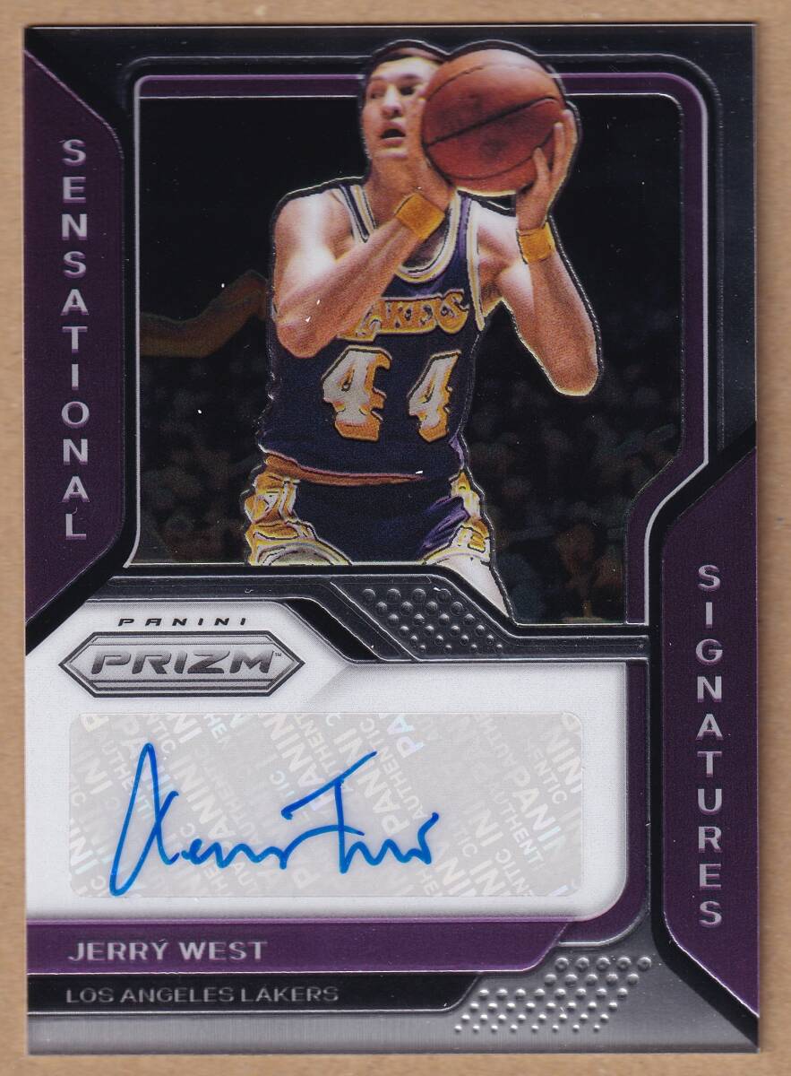 [NBA]JERRY WEST автограф автограф карта 2020-2021 PANINI PRIZM BASKETBALL AUTOGRAPH CARD[AUTO]