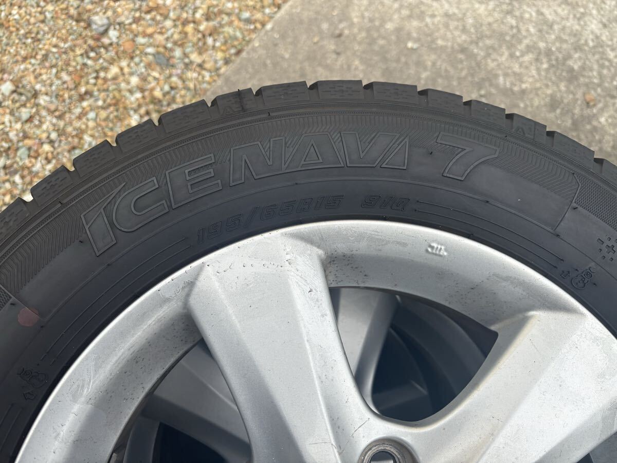 サマータイヤ　グッドイヤー　195/65/15 製造年数23年　中古　ホイール付き　マツダアクセラスポーツ（DBA-BK5P 15C）_画像3