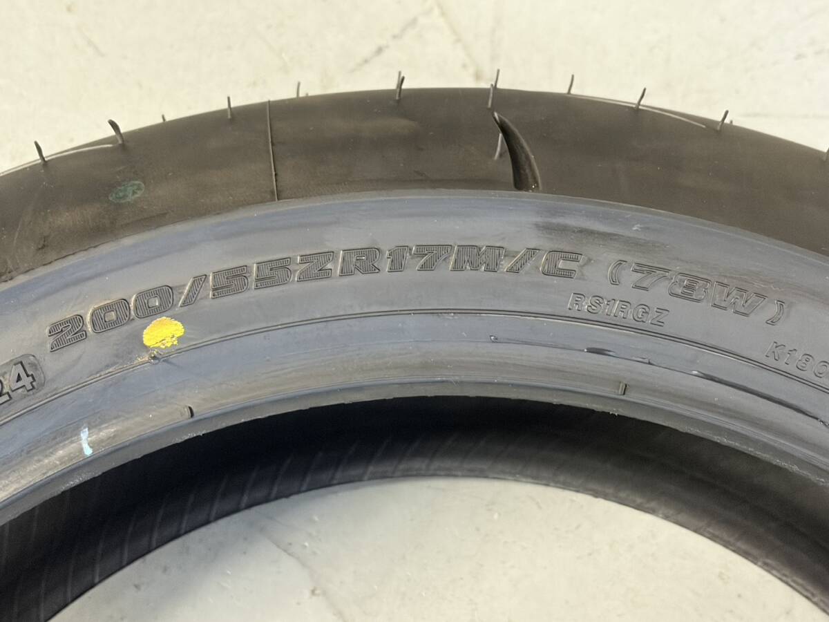 BATTLAX RACING STREET RS11 120/70ZR17 M/C 58W : 200/55ZR17M/C 新車外し未使用_画像6