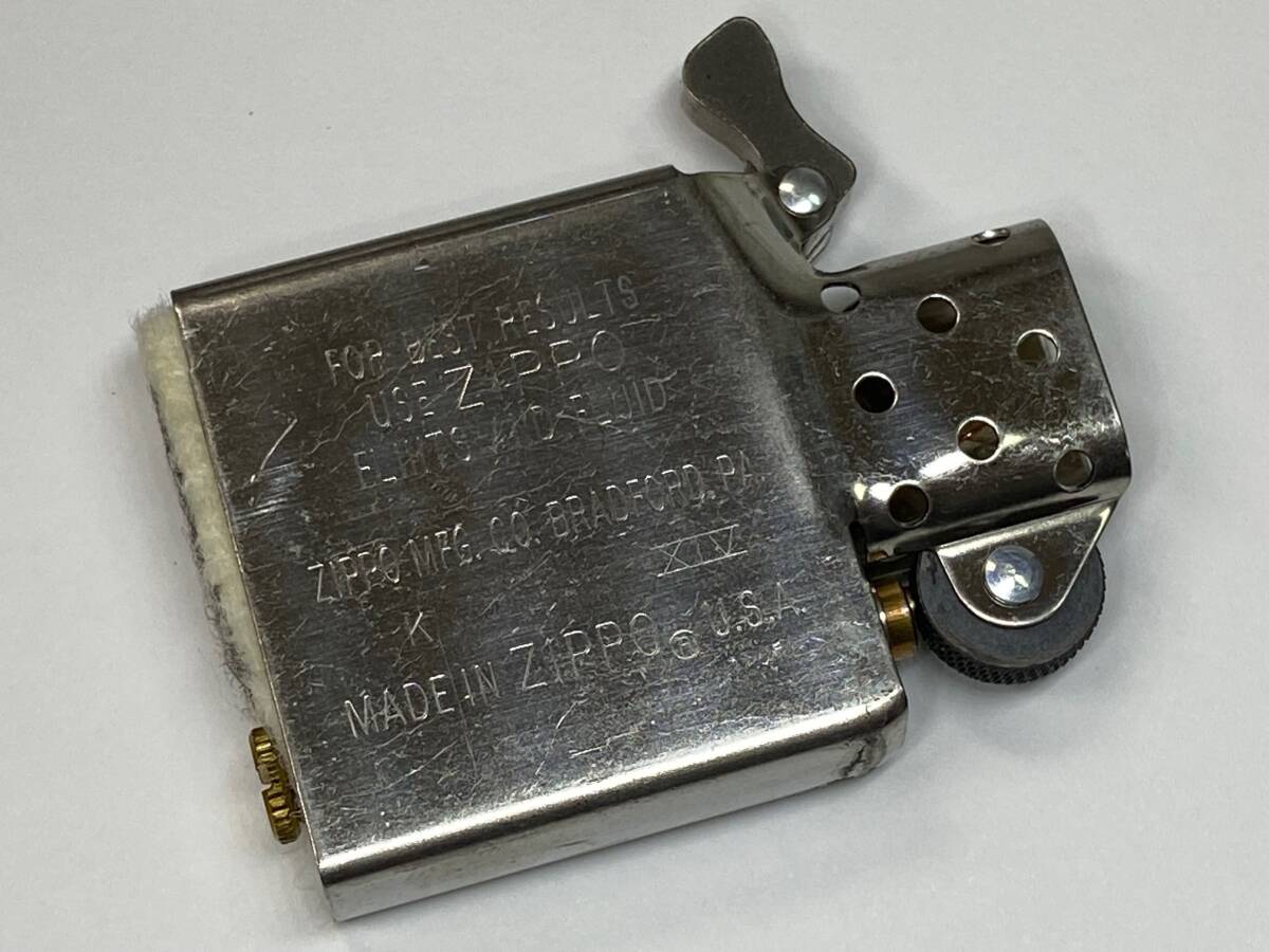 【火花が出る事のみ確認済み】ZIPPO ジッポ ジッポー STERLING スターリング 1998年 Sterling Silver スターリングシルバー オイルライター_画像9