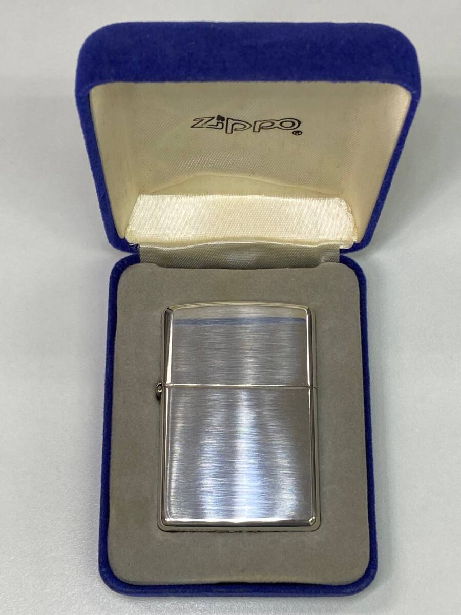 【火花が出る事のみ確認済み】ZIPPO ジッポ ジッポー STERLING スターリング 1998年 Sterling Silver スターリングシルバー オイルライター_画像1