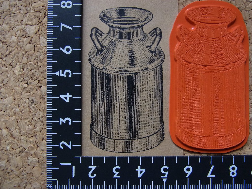 ★ラバースタンプ/ヴィンテージボトル缶Ⅱ_画像1