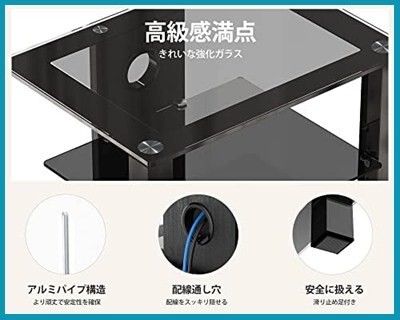 【新品送料無料】FITUEYES オーディオラック アンプラック パワーアンプキャビネット オーディオスピーカーアンプキャビネット_画像5